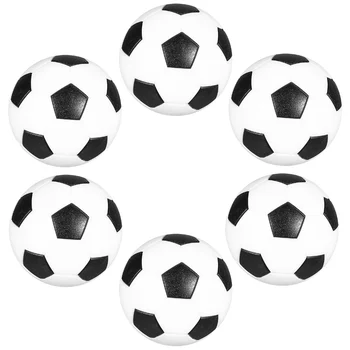 32-миллиметровые футбольные мячи для настольного футбола, заменяющие мини-черно-белые футбольные мячи, черно-белые футбольные игры в настольный футбол