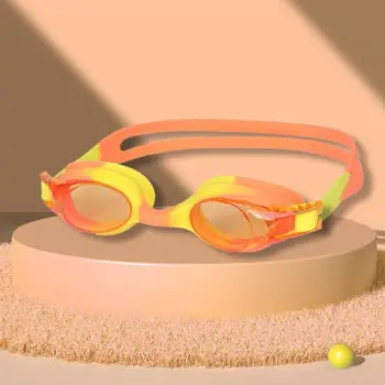 Силиконовые Защитные от ультрафиолета Комфортные Детские очки для плавания С затычкой для ушей, Очки для плавания, Детские Очки для плавания, Очки для плавания