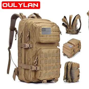 Новые уличные военные рюкзаки 3P Attack, тактический рюкзак большой емкости, водонепроницаемый спортивный рюкзак для кемпинга, пешего туризма, треккинга
