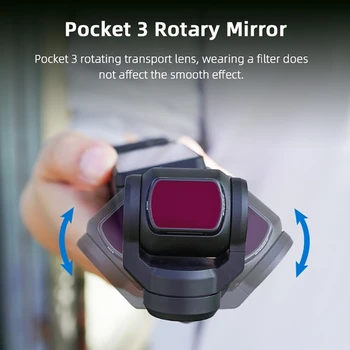 Магнитный ND-фильтр камеры R91A для Pocket 3 повышает визуальную устойчивость к царапинам