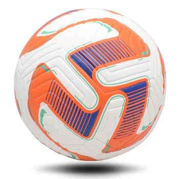 Футбольный мяч для тренировок, размер 5, высококачественные бесшовные мячи из искусственной кожи, футбольный мяч для игры в помещении, футбольный мяч на открытом воздухе для мужчин и женщин