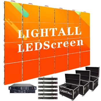 Наружный светодиодный экран 9,84x6,56 футов (3x2 м) Цена видеостены P3,91 мм 