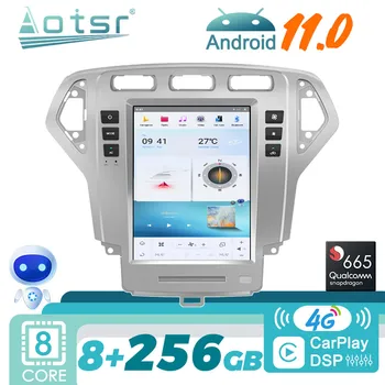 Для Ford Fusion Mondeo MK4 2007-2010 Android Автомобильный Радиоприемник 2Din Стерео Авторадио Мультимедийный Плеер GPS Навигация Экран Головного Устройства