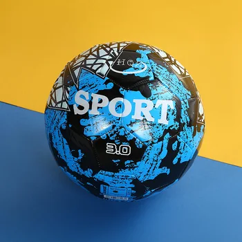 Официальный размер 5 Тренировочный футбольный мяч для взрослых PU Износостойкий водостойкий противоскользящий футбольный мяч для игры в футбол на открытом воздухе