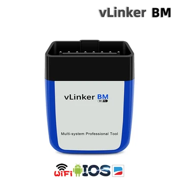VLinker BM V2.2 Wi-Fi для Bimmercode Поддерживает скрытый диагностический инструмент Android от Apple