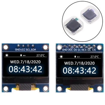4Pin 7Pin Белый И Синий Цвет 0,96 Дюйма 128X64 Желто-Синий OLED-Дисплей Экранный Модуль Для Arduino 0,96 