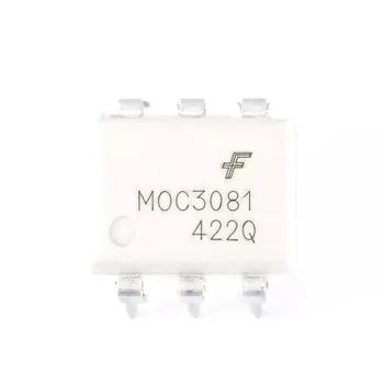 10 шт./лот MOC3081M DIP-6 MOC3081 Выходные оптроны для симистора и SCR 800 В Драйвер симистора для оптрона ZC