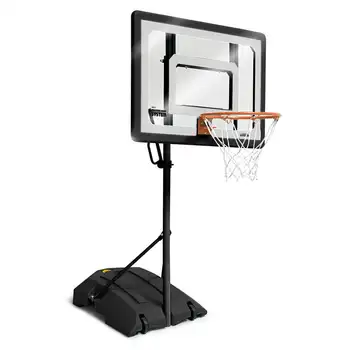 Портативная баскетбольная система SKLZ Pro Mini Hoop с регулируемой высотой от 3,5 до 7 футов, включает мини-мяч 7 дюймов