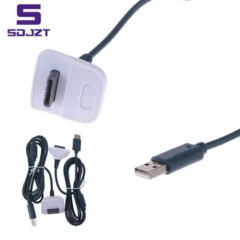 Для XBOX 360 Ручка беспроводного контроллера, соединительный кабель, аксессуар, 1,5 м USB Play, кабель для зарядки зарядного устройства, шнур