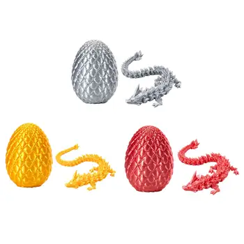 Dragon Fidget 3D-принт дракона в яйце для любителей драконов в подарок на День рождения