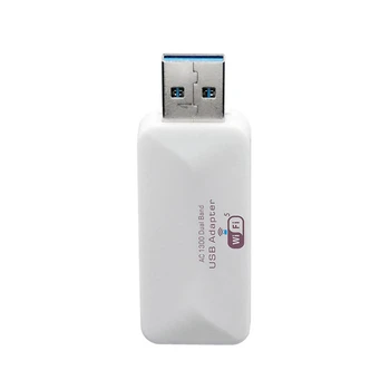Мини-USB Wifi Адаптер Беспроводной AC Wifi Адаптер 1300 Мбит/с Антенна Для Windows 7/8/10