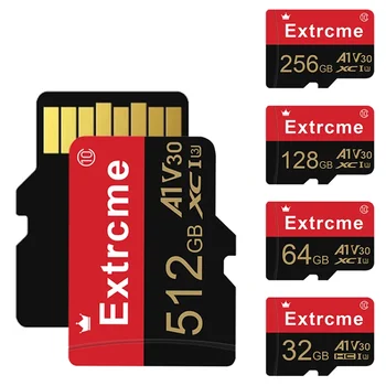 Оригинальная карта Extreme Pro Micro TF SD Card U3 V30 A1 TF Card для дронов DJI Камеры GoPro Insta360 с видео 4K Micro Memory Card SD Card