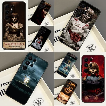 Чехол Annabelle Horror Movie Для Samsung Galaxy S23 S22 Ultra S20 FE S21 FE Note 10 20 Ultra S8 S9 S10 Plus Cover