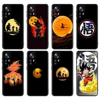 DBZ-Dragons Balls Аниме Чехол Для Телефона Xiaomi Mi 12T 12S 12X 11i 11X 11T 11 10T 10S Ultra Pro Lite Черный Мягкий Чехол