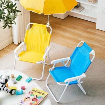 Складные стулья для детей Переносные с Зонтиками Стулья Уличные стулья