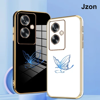 Jzon Для Oppo A79 A2 5G Чехол Для телефона С покрытием в стиле Zoon Задняя Крышка Противоударные Защитные Чехлы