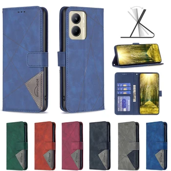 для OPPO Realme C33 Case Cover coque Флип-кошелек Чехлы Для мобильных телефонов Чехлы Сумки Sunjolly для OPPO Realme C33 Cases