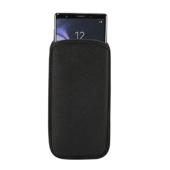 для Kyocera Android One S10 (2022) Чехол-накладка из неопрена, противоударный чехол для носка -черный