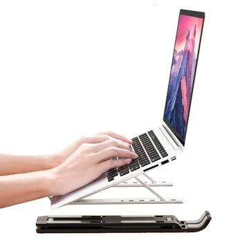 Складной держатель для ноутбука, Универсальный настольный кронштейн для планшета, охлаждающая подставка для ноутбука для MacBook Pro / iPad, универсальный держатель для планшета