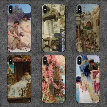 Чехол Для телефона Lawrence Alma-Tadema Art Для iPhone 11 12 Mini 13 14 Pro XS Max X 8 7 6s Plus 5 SE XR Shell