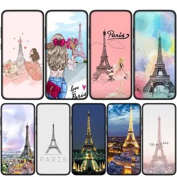 Франция Париж Эйфелева Башня Мягкий Чехол для Samsung Galaxy S21 S20 Fe S23 S22 Ultra S8 Plus A12 A13 A21S A71 S7 Чехол для Телефона
