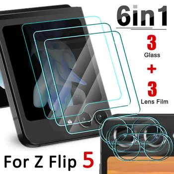 Внешняя Защитная пленка для Samsung Galaxy Z Flip 5 5G Temperd Glass Пленка Для Объектива камеры Против царапин Защитное Стекло для Z Flip5