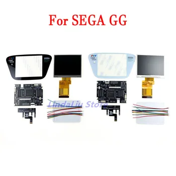 3 комплекта Highlight Full Display VGA output Mod HighLit ЖК-комплекты С регулируемой яркостью Поддержка V4.0 ЖК-экрана Game Gear GG Для SEGA