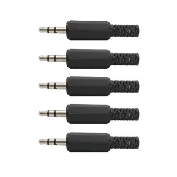 5/10/20 шт 3,5 мм штекерный разъем Тип припоя DIY Аудио 3,5 мм удлинитель кабеля для наушников Адаптер
