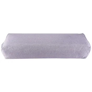 Подушка для йоги из мягкого моющегося полиэстера, прямоугольная Портативная подушка для йоги, подушка для сна, принадлежности для йоги и фитнеса, фиолетовый