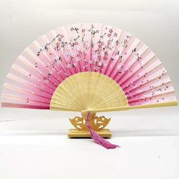 Партия фан элегантный китайский стиль винтаж вентиляторы для летних вечеринок выступлений улучшить внешний вид с изысканным любителям ручной танец 