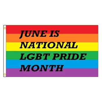 90x150 см Июнь-месяц гей-парада флаг для украшения