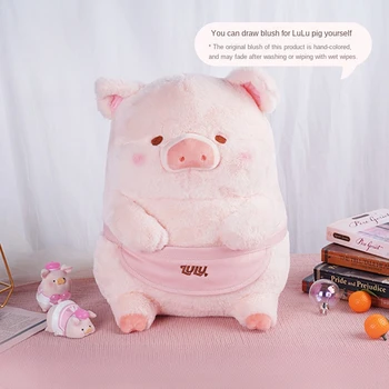 Плюшевая Кукла Lulu Pig, Производитель Десертов, Креативное Украшение для кукол, Подарок Подругам На День Рождения, Подушка