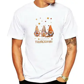 Три гнома С Днем Благодарения, Осень, Осенняя футболка с тыквенными специями, женские футболки с графическим рисунком, топы