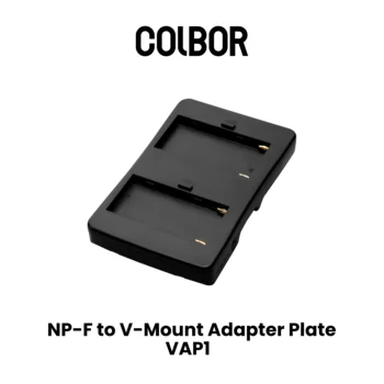 Переходная пластина COLBOR NP-F к V-образному Креплению Для COLBOR CL60, CL100X, CL100XM, CL60R, CL60M использует Аккумулятор F950 F550 VAP1