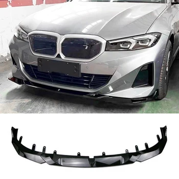 Для BMW I3 2022-2023 Спойлер для укладки кузова Высококачественная сажа ABS Пластик Модификация Переднего бампера Внешние Аксессуары