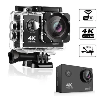 Экшн-Камера Ultra HD 4K/ 30 кадров в секунду WiFi 2.0 