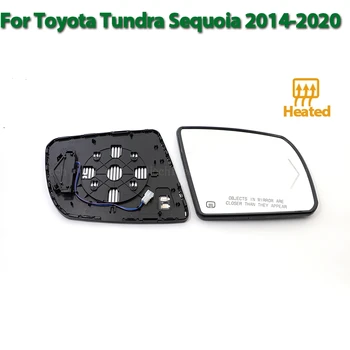 Стекло Зеркала заднего Вида с Подогревом со стороны Левой и Правой двери для Toyota Tundra 2014-2020, Для Toyota Sequoia 2018-2020