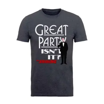 Серая футболка SHINING, THE - GREAT PARTY X-Large