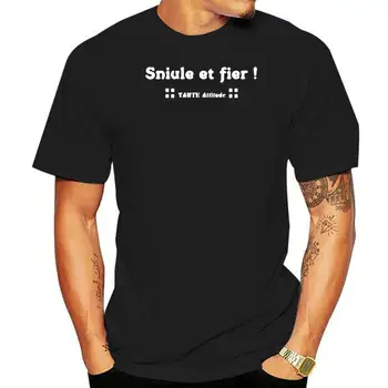 T-shirt Haute SAVOIE YAUTE Sniule et Fier  paresseux Humour