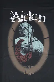 НОВАЯ версия Aiden American horror punk band, черная футболка унисекс, S-4Xl YA139