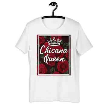 Футболка унисекс Chicana Queen Red Roses
