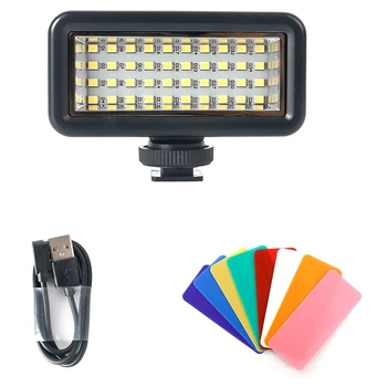 Экшн-камера с заполняющим светом для дайвинга, Комплект аксессуаров для экшн-камеры Пластик для Gopro10 Mini LED