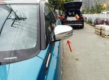 Для Suzuki vitara 2016-2018 Высококачественная ABS хромированная крышка зеркала заднего вида с защитой от царапин украшения автомобильные аксессуары