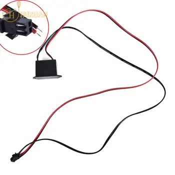 12V Mini Neon EL Wire Power Driver Controller Светящаяся кабельная лента Световой инвертор Адаптер питания Гибкий Неоновый провод Драйвер