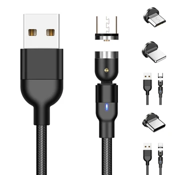 Лучшие предложения Кабельный Штекер Телефонное Магнитное Зарядное Устройство Micro-USB Адаптер Для Быстрой Зарядки