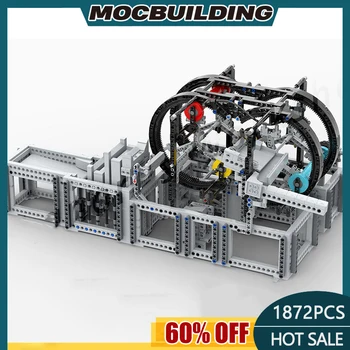 1872 шт. Строительные блоки для электродвигателя Mitsuami GBC Модель DIY Bricks Technology Creative Assembly Toys MOC-150101